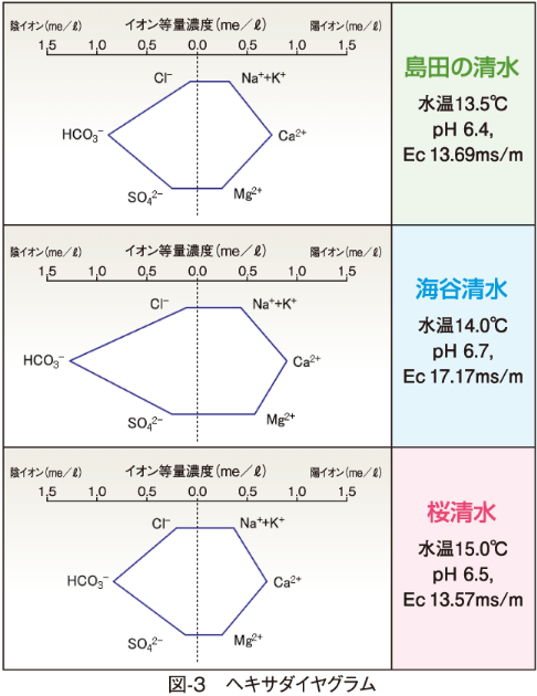 図-3　ヘキサダイヤグラム