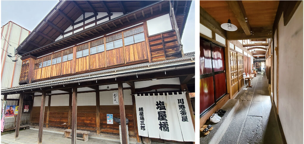 「かき揚げおろし蕎麦」 川港茶や 塩屋 橘