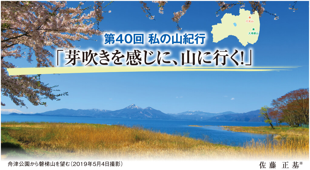 私の山紀行 第40回「芽吹きを感じに、山に行く！」